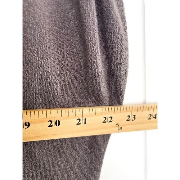 NWOT Pleione Womens V-Neck Short Sleeves Shirred Terry Cloth Textured Top M - Picture 5 of 8